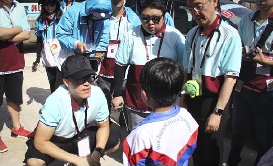 愛心活動，友情漆獻真情